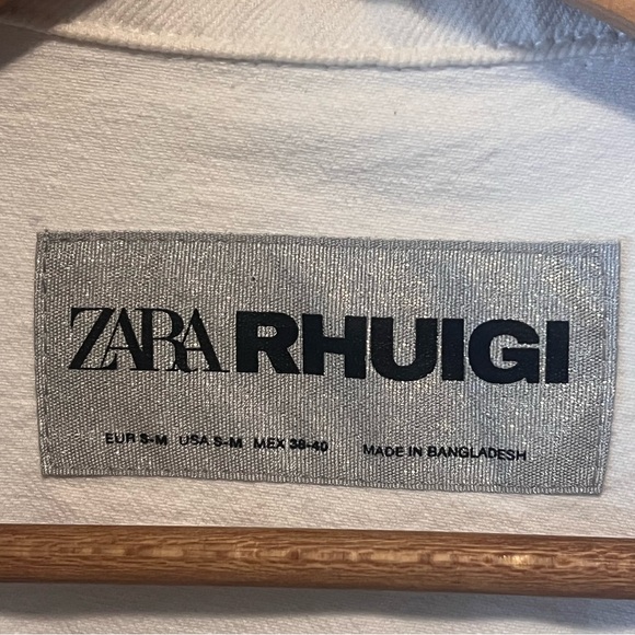 Rhude X Zara Collab Denim Jacket - Picture 3 of 3